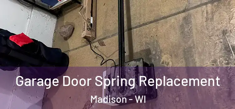  Garage Door Spring Replacement Madison - WI